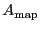 \ensuremath{A_\ensuremath{\mathrm{map}}^\ensuremath{\mathrm{}}}