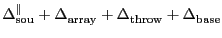 $\displaystyle \ensuremath{\Delta^\ensuremath{\mathrm{\Vert}}_\ensuremath{\mathr...
...throw}}}+ \ensuremath{\Delta^\ensuremath{\mathrm{}}_\ensuremath{\mathrm{base}}}$