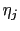 $\eta _{j}$